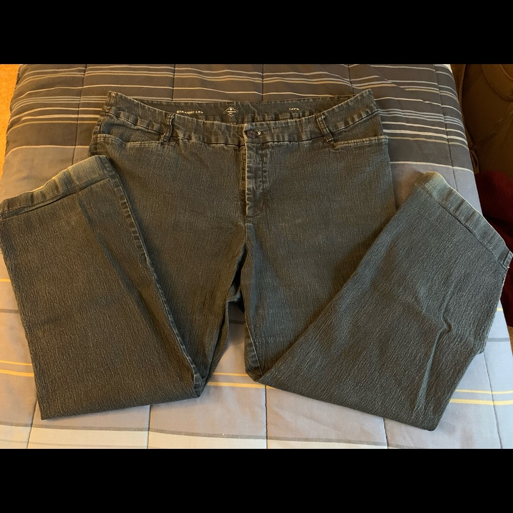 St. John’s Bay Jeans Straight Leg Plus Size